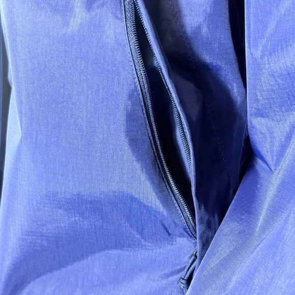 The North Face Women's Antora Jacket M Blue Nylon Waterproof Hooded - Picture 10 of 15